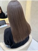 髪質改善＊透明感グレージュカラー＊