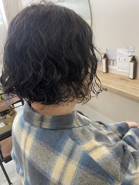 ロア 四条河原町店(LoRE) くせ毛活かし/ボブパーマ/くるくるパーマ/山下