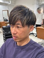 ネイロ 北千住(NeiRo)&nbsp;メンズマッシュ刈り上げ波巻きツイストスパイラルパーマ北千住