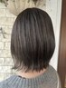 [髪質が変わってきたと感じる方に] カット & 艶感カラー &スパ付き髪質改善TR