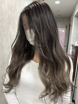 ルーゼン(LUXEN) 【LUXEN】グレージュバレイヤージュ