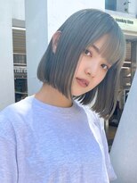 エリマ 武蔵小杉(elima)&nbsp;武蔵小杉韓国タッセルボブ顔まわりレイヤー透明感カラーベージュ