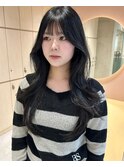 韓国大宮ハッシュカットレイヤー