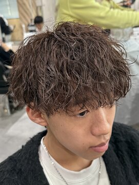 ビカムメンズヘアー 栄店(become men's hair) 波巻きツイスパ