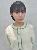 レイヤー/ネビージュ/韓国ヘア/イメチェン/縮毛矯正/中野/