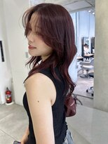 ゼスト パーク(ZEST PARK)&nbsp;ボルドーカラー顔まわりレイヤー　kanon