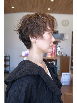 サラビューティーサイト 志免店(SARA Beauty Sight) 30代40代くせ毛風ショートパーマ★ウリュ