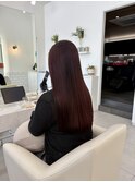 《AO hair》ボルドーカラー