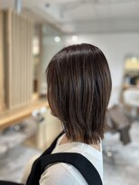 ソイクフ 四条大宮店(SOY-KUFU)&nbsp;20代30代40代◎似合わせカットオリーブグレー小顔ミディアム