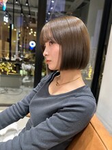 アリーズ(ALLYS)&nbsp;ボブ/髪質改善/小顔/艶カラー(奥田)