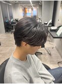 メンズフェザーパーマ