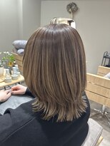 ソレイユ(soleil) レイヤーロングボブ