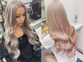 プレス(PREss)の写真/エクステ施術で巻きセット無料【カラー＋エクステ40本￥9980】【カラー￥3990／Wカラー￥9990】