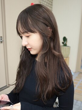 パークレーン アイス イヴェン(park lane ICI yeven) ブリーチなしくすみベージュブラウンココアブラウン/akari