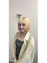 リングバイモアムー(Ring by Moremuu)&nbsp;<Hazuki>   ホワイトボブ