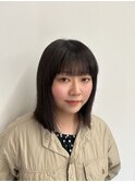 切りっぱなしカット