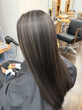 ヘアースペースブルーム プリュス 石橋店(HAIR SPACE BLOOM plus) 石橋阪大前/ハイライトカラー/ケアブリーチ/髪質改善ストレート