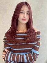 トゥルーズ 梅田店(TLUUS)&nbsp; 【TLUUSミルクティーブロンドワンホンレイヤーダークブルー】