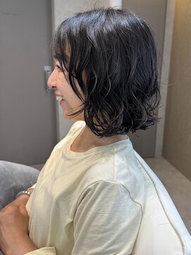 ムクコア(Muk CORE) レイヤーボブニュアンスパーマ【上岡】