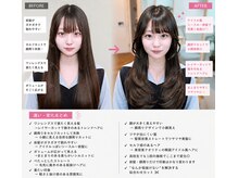 メイバイリーブル 表参道 原宿(May by Livre)の雰囲気(【学割/前髪/前髪カット/顔周り/エクステ /原宿 /表参道 】)