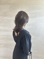 ニジム 京都(nijimu)&nbsp;まろやかグレージュミディアムレイヤー/20代30代40代