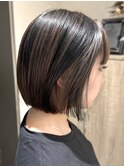 ローライト×ボブ