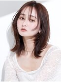 【La fith】くびれボブ×顔回りレイヤー×シースルーバング