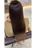 シエル ドゥ サワ(ciel de SAWA)&nbsp;髪質改善ストレートロング ダークブラウン×艶髪