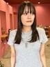 ◆おすすめ◆髪を痛めずに赤みゼロ♪透明感カラー◆カット＋カラー＋極上TR 