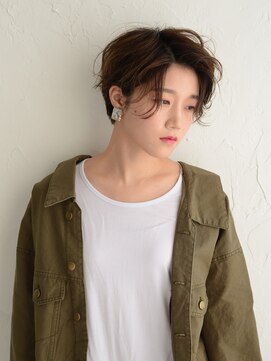 アース 妙典店(HAIR&MAKE EARTH) くせ毛風☆セミウェットヘア