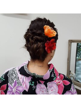 フラワー(Flower) 浴衣ヘア☆