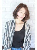大人かわいいひし形ボブ/SWEET/上村知美