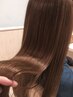 【髪質改善☆】美髪矯正酸性ストレート+カット+クイックTR[￥20400⇒￥17900]