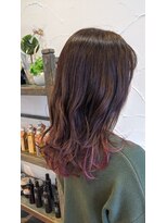 アン(Hair make un)&nbsp;すそカラー