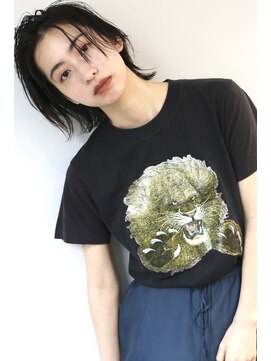 ソイ 南浦和(soi) 抜け感ウルフ×アッシュブラック