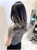 アマンドール齊藤☆ホワイトベージュグラデーション