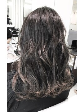 ルノン(LUNON) 【LUNON】ラフウェーブ  セミディ