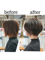 ラボヌール ヘアー エクラ(La Bonheur hair eclat) 小顔似合わせショート☆