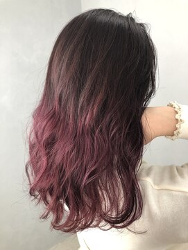 ニューモヘアー 立川(Pneumo hair) レッドグラデーション☆