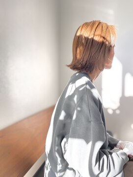 ノチ(Noci) 【Noci】３０代４０代に人気！！切りっぱなしボブ赤み除去カラー