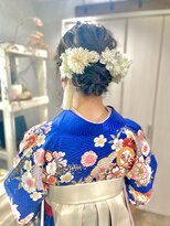 ベルトオブヴィーナス(Belt of venus)&nbsp;ルーズシニヨンアレンジ