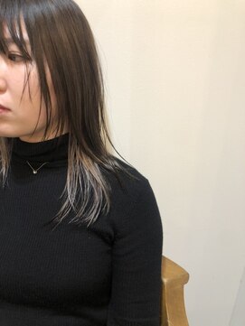 アンバースデー(UNBIRTHDAY) インナーカラー/ベージュ