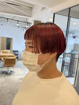 エムドットヘアーサロン(M. hair salon) 【門田美穂】バッツリ個性ショートヘアー！