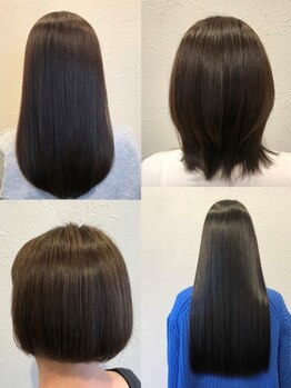 アルバヘアー(alba hair +)の写真/【京橋】一人ひとりに合わせた新発想のオーダーメイド「酸性ストレート」でお悩みを徹底解消◎