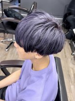 ヴィフ 大船(VIF)&nbsp;ハイライトケアブリーチピンクベージュグレージュレイヤーロング