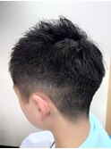 ソフトモヒカン ジェットモヒカン フェード   ベリーショート