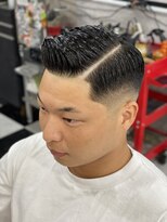 トライブ(TRIBE)&nbsp;七三フェードスタイル