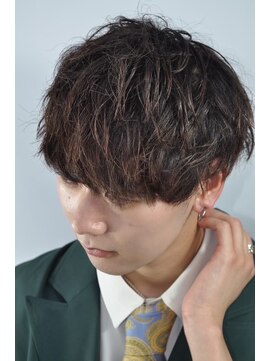 ヒロギンザ 御茶ノ水店(HIRO GINZA) マッシュ×ツイストスパイラルパーマ