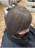 白髪ぼかしカラー白髪ぼかしハイライト大人ショート30、40、50代