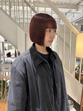 グリーン(green) リナ レッドブラウンとボブ